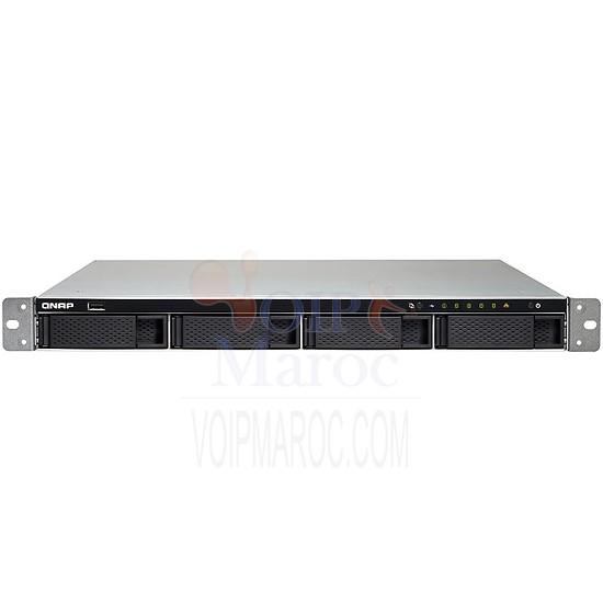 SERVEUR NAS RACK 4 BAIES 4GB RAM, 0TB DISKLESS TS-463XU-RP-4G