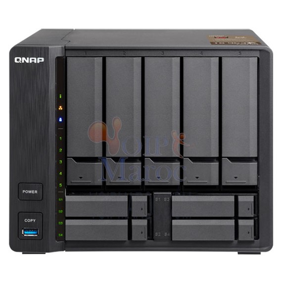Serveur NAS 9 baies (sans disque dur) avec 2GB DDR3 TS-963X-8G