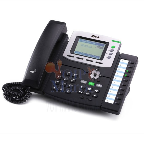 Téléphone IP Gigabit Couleur HD PoE 4 Comptes VoiP UC826