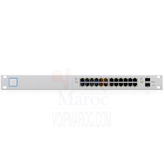 Switch 24 ports Gigabit PoE + géré par UniFi avec SFP US-24-250W