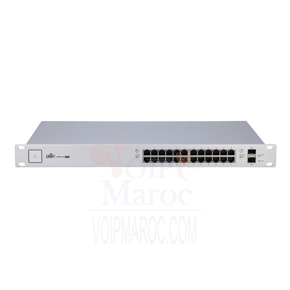 Switch Unifi 24 Giga + 2 SFP PoE 500W af/at/passif US-24-500W-EU