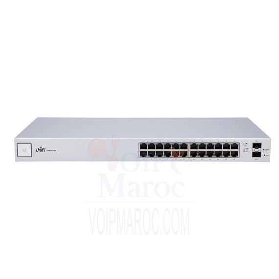 Switch UniFi Gigabit Ethernet 24 ports 10/100/1000 2 ports SFP US-24-EU