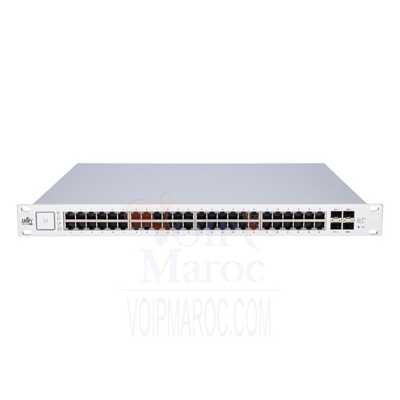 Switch UniFi PoE 48 ports Gigabit Ethernet 2 SFP et 2 SFP + US-48-500W-EU