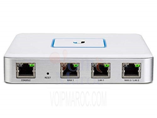Passerelle UniFi 3 ports Gigabit (WAN, LAN, VOIP) USG-EU
