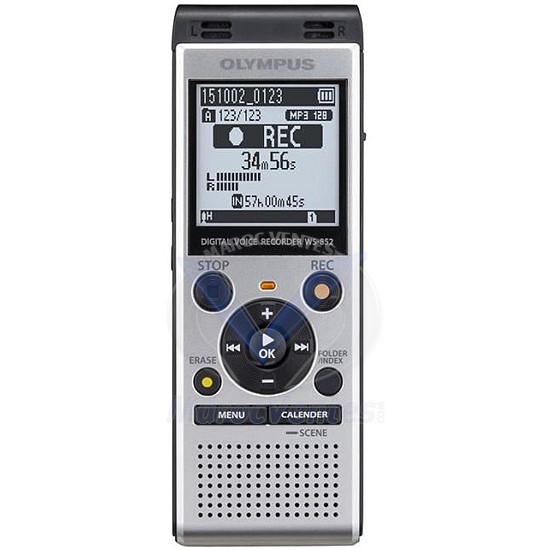 Dictaphone Numérique Haute Qualité Enregistreur Audio et Preneur de Notes WS-852-DNS