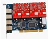 Carte PCI Avec 4 ports FXS ou FXO pour 4 lignes RTC ZA4P