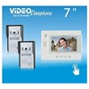 Video doorphone ZDL-37M + 2 CAMERAS + 1 MONTEUR