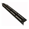 PANNEAU DE BRASSAGE 24 PORTS RJ45 CAT6 19