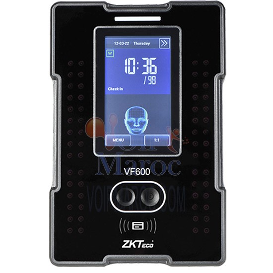 Pointeuse à Reconnaissance Faciale Code PIN et RFID ZK-VF600