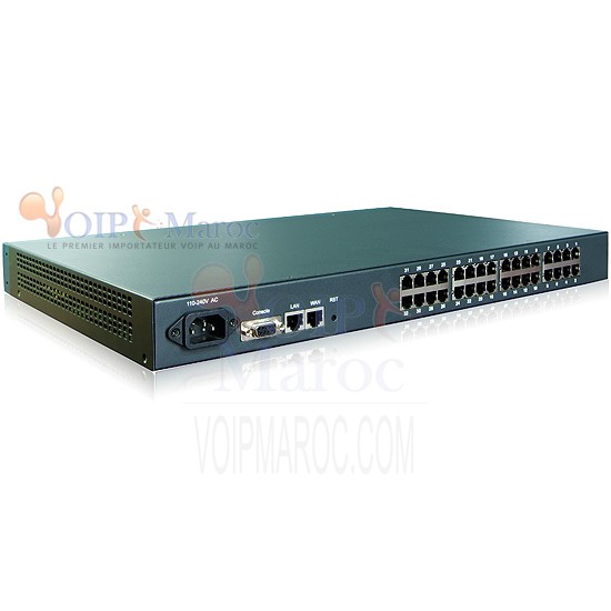 IP PBX avec 32FXS et 1 FXO ZX60-A32