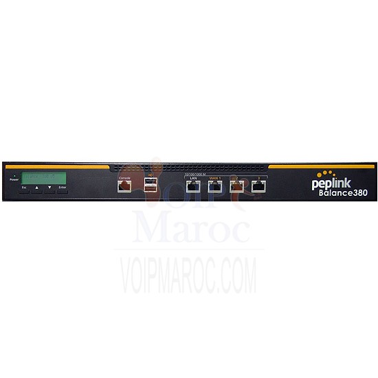Routeur Multi WAN - équilibrage de charge - 3 ports GbE WAN Balance 380