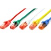 Câble Réseau 1 m CAT6 Rouge Jaune Vert Bleu Gris