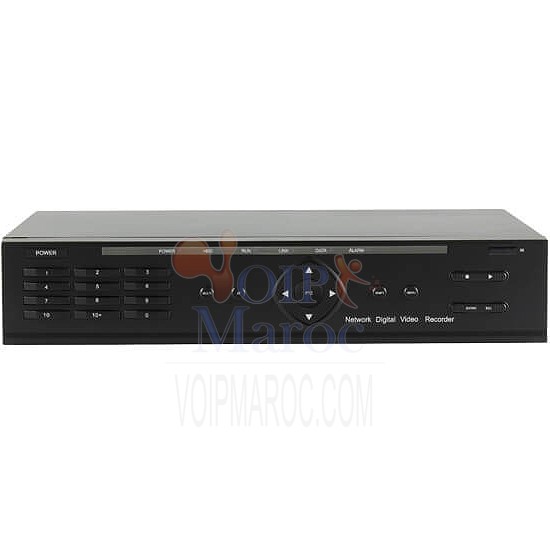 NVR Professionnel 4CH / H.264 / 100FPS + VGA + HDMI D1510