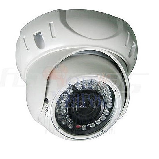 Camera Dôme Color Aluminium 1/3" HD  800 TVL D1609