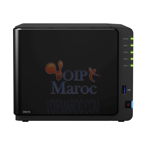 Serveur NAS 4 Baies pour les PME et les Utilisateurs Domestiques DS416