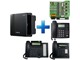 1 Cabinet de base + 1 Carte 4 CO + 16 Postes Analogique avec afficheur + 1 Poste Digital 8 touches + 1 Poste Digital 24 touches
