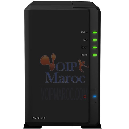 Enregistreur réseau de Vidéosurveillance tout en un sans PC 12 Canaux 20 To NVR1218