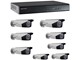 1 DVR 8CH TURBO HD + 8 CAMERAS TURBO HD VARIFOCAL