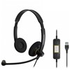 Casque USB filaire 2 écouteurs pour tous les softphones sc60