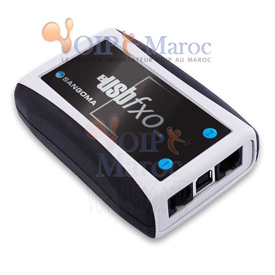 Sangoma U100 USBfxo Boitier extern USb avec 2 FXO pour asterisk