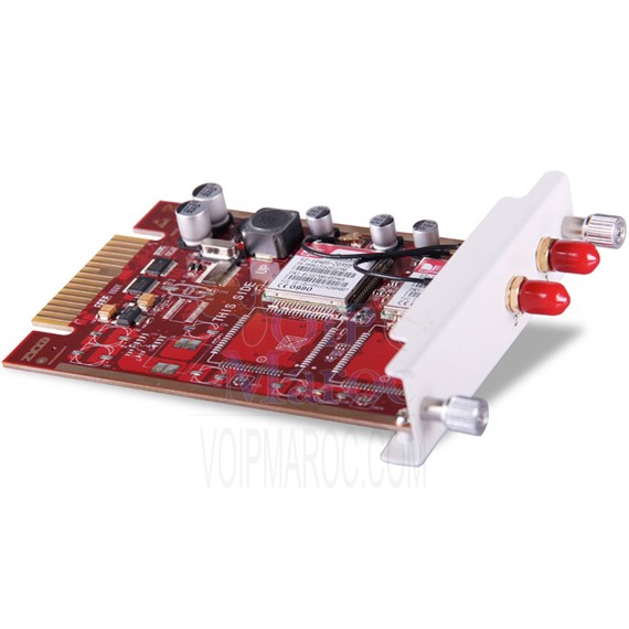 Module de 2 ports FXO et 2 FXS pour le Zycoo U50 et U100