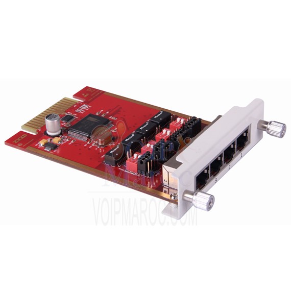 Module de 4 BRI pour le Zycoo CoVox U50 et U100